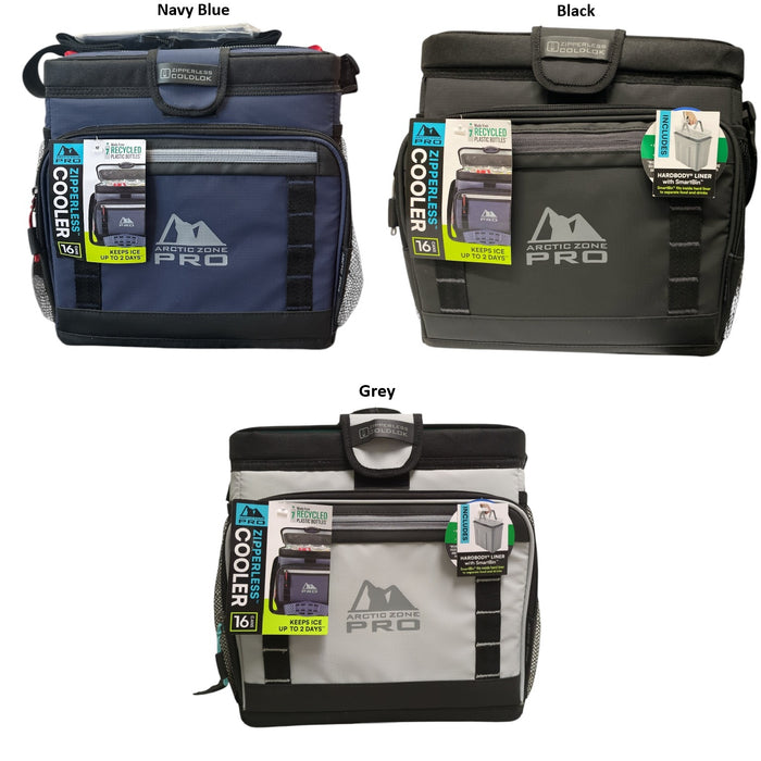 AZ Pro 16-Can Zipperless ColdLok Cooler with Pockets & Strap