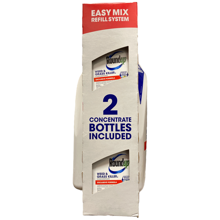 Roundup Ready-To-Use Weed & Grass Killer Plus with Wand & Concentrate Refill