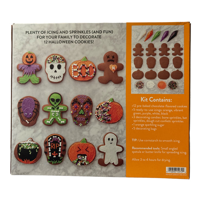 Wilton 12-Count Deluxe Cookie Decorating Kit Chocolate Flavored, Halloween