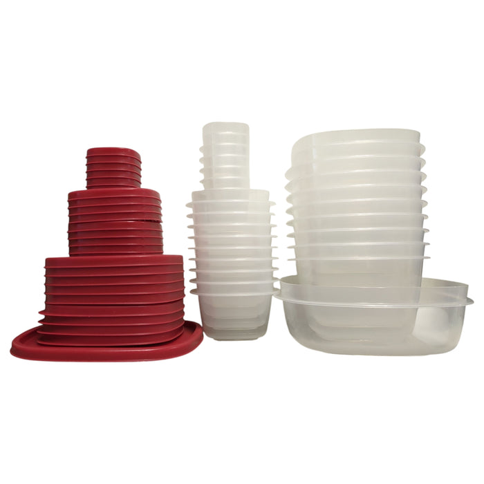 Rubbermaid 50-Piece EasyFind Lids Vented Food Storage Set