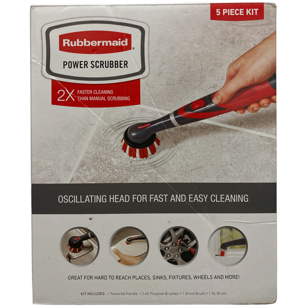 Rubbermaid Power Scrubber Replacement Heads