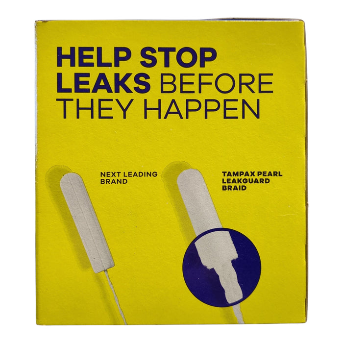 Tampax Pearl Regular Absorbency Leakguard Protection Tampons, 96 Ct