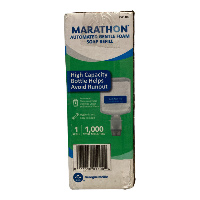 Marathon Fragrance-Free Automated Gentle Foam Soap Refill 1000ML