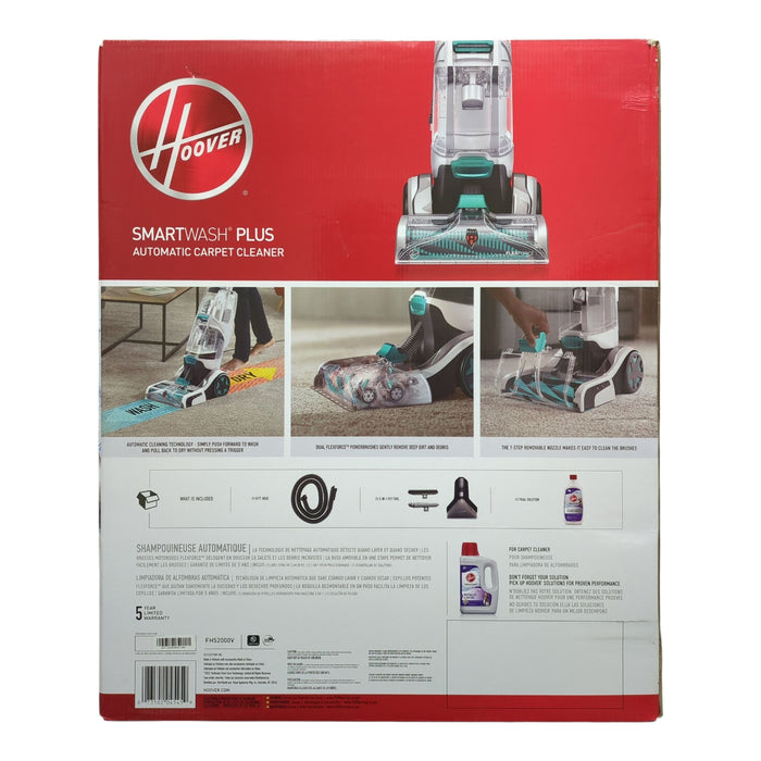 Hoover SmartWash Plus, Automatic Carpet Cleaner, FH52000V