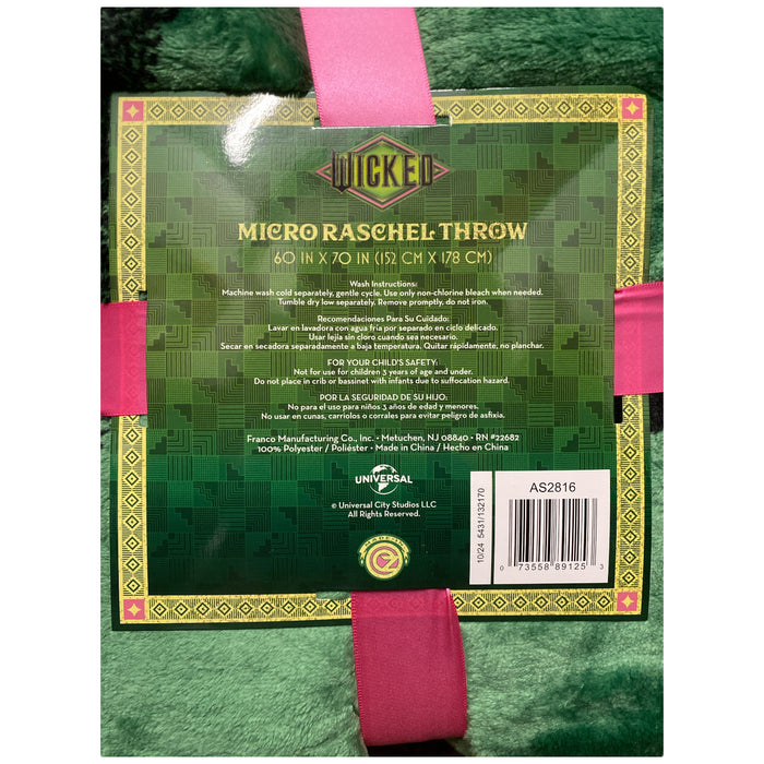 Wicked Silky Soft & Cuddly Microfiber Throw Blanket, 60" x 70"