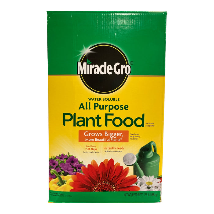 Miracle-Gro Water Soluble All Purpose Plant Food, 12.5LBS