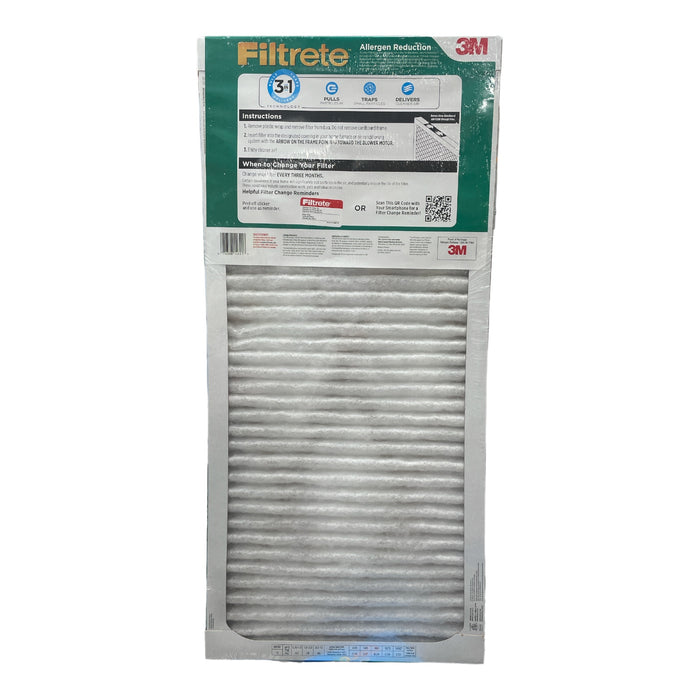 Filtrete 1200 D MPR Allergen Reduction Plus Air Cleaning Filter, 14x30x1, 4 Pack