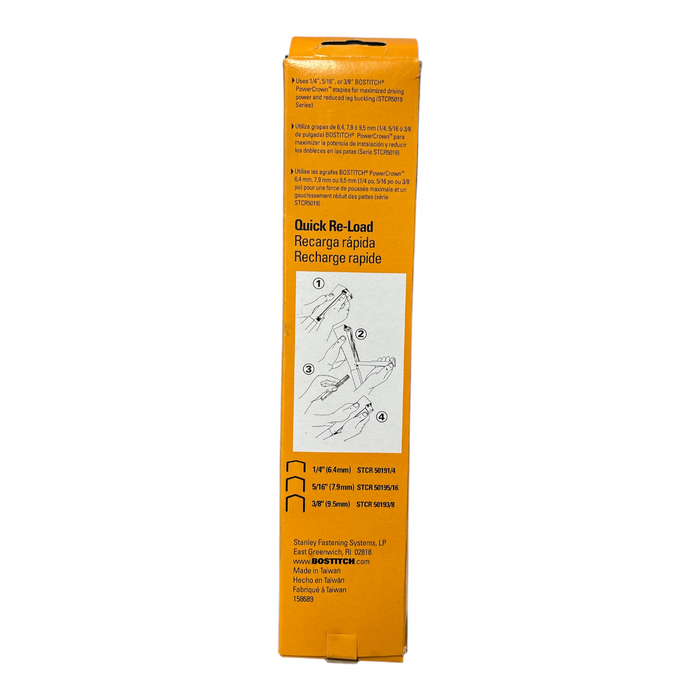 BOSTITCH Hammer Stapler/Tacker, Manual, 1/4-Inch to 3/8-Inch (H30-8)