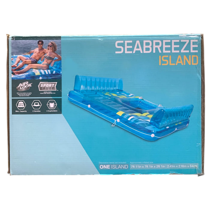 Intex 6-Person Seabreeze Island Lounge Float, 57263S