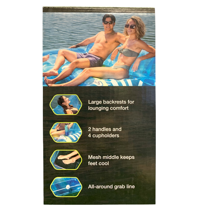 Intex 6-Person Seabreeze Island Lounge Float, 57263S