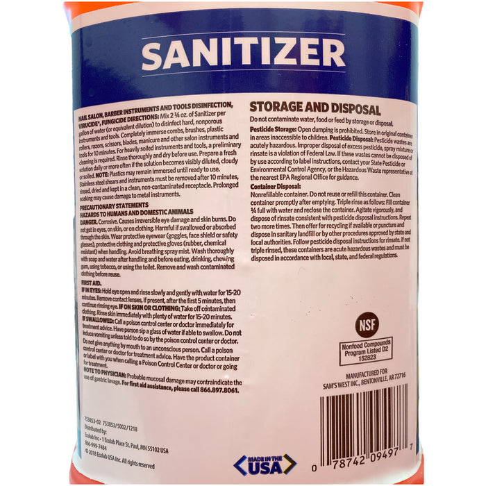 Member's Mark Concentrated Commercial Sanitizer, 1 Gal