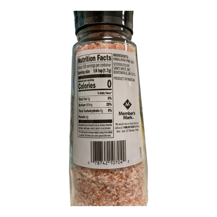 Member's Mark Himalayan Pink Salt Grinder, 14.3oz