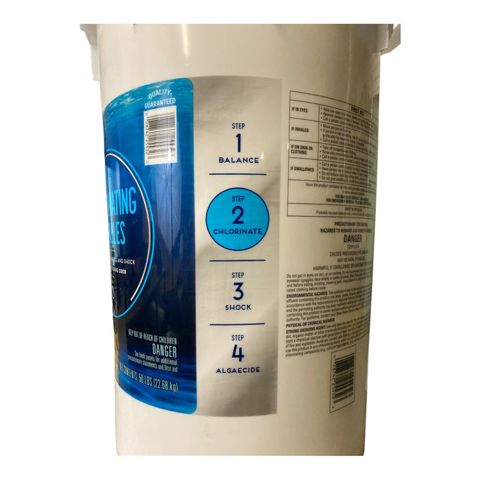 Member's Mark Chlorinating Granules, Step 2, Controls Algae (50 lbs)