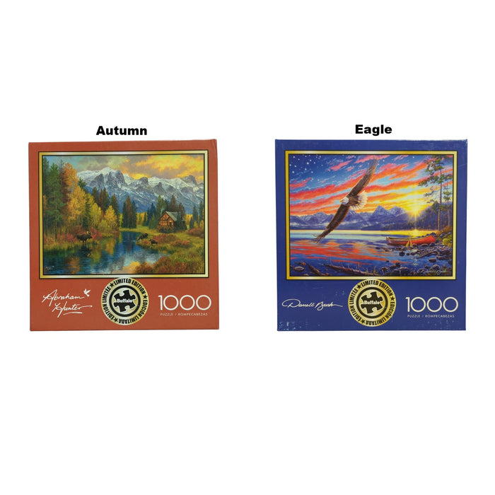 Buffalo Games Premium Quality Interlocking Jigsaw Puzzle, 1000 Piece