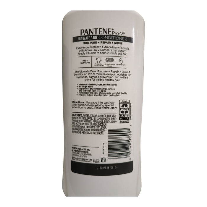 Pantene Pro-V Ultimate Care 3-in-1 Conditioner, 38.2 floz