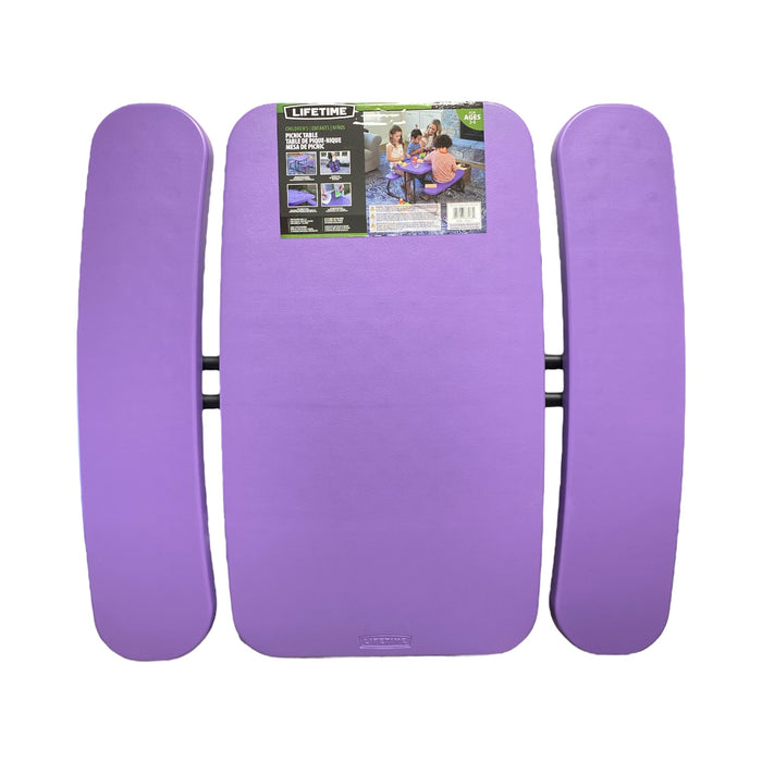 Lifetime Children's Folding Weather Resistant Indoor/Outdoor Picnic Table