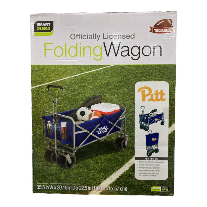Smart Design Collegiate Heavy Duty Sports Wagon (Pittburgh Panthers)