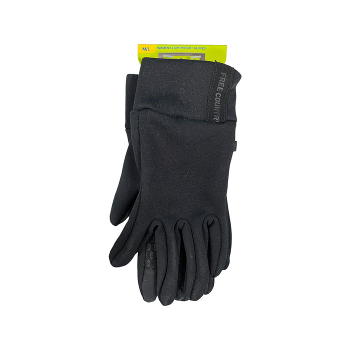 Free Country Women's Lightweight Non-Slip Grip Touchscreen Compatible Gloves