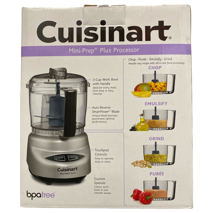 Cuisinart Food Processor, Mini-Prep Plus 3-Cup Food Chopper, DLC-2ABC