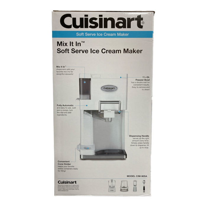 Cuisinart Mix It In Soft Serve Ice Cream Maker