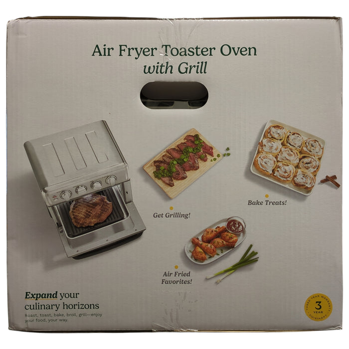 Cuisinart 8-in-1 Toaster Oven Air Fryer with Grill, TOA-70NAS