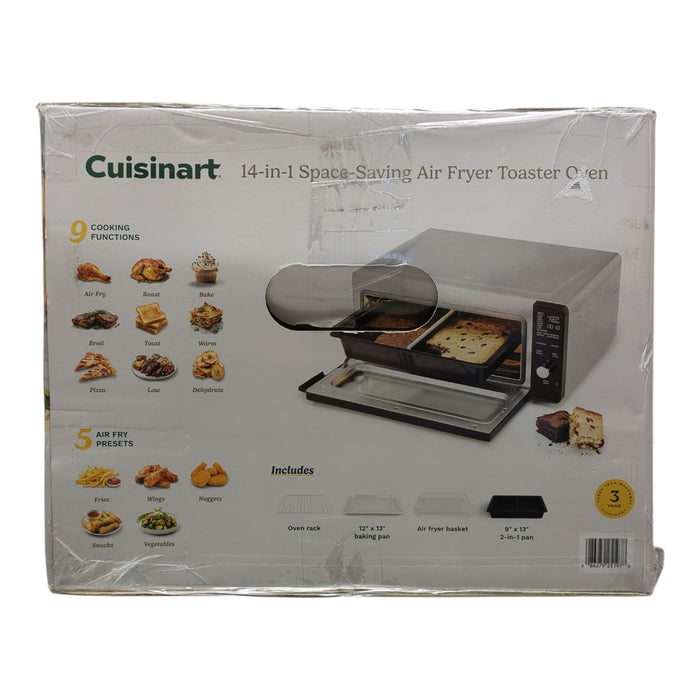 Cuisinart 14-in-1 Space-Saving Digital Air Fryer Oven, TOA-105