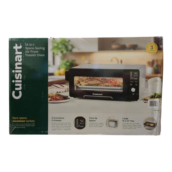 Cuisinart 14-in-1 Space-Saving Digital Air Fryer Oven, TOA-105