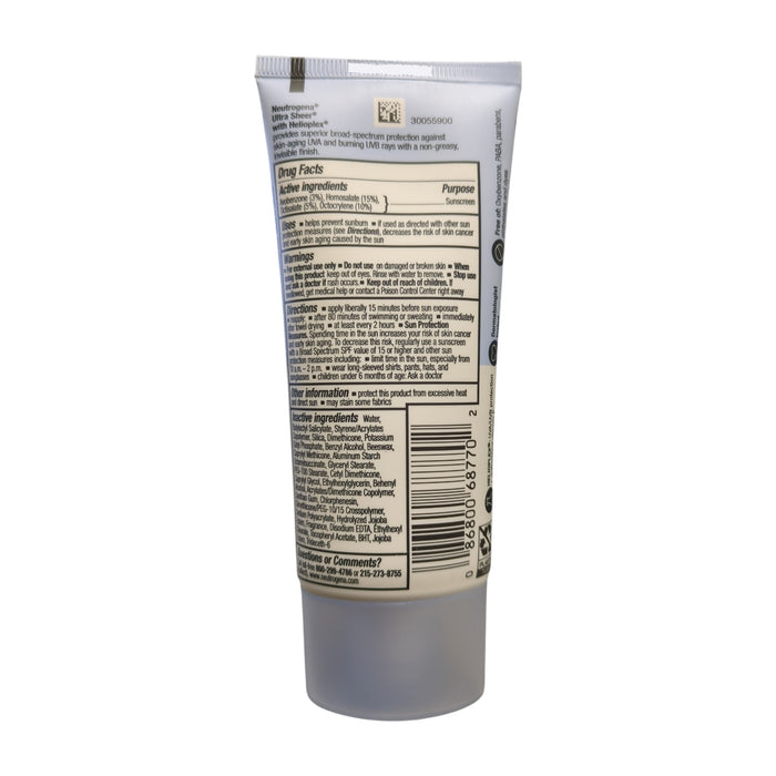 Neutrogena Ultra Sheer Dry-Touch Sunscreen Lotion, SPF 70, 3 floz