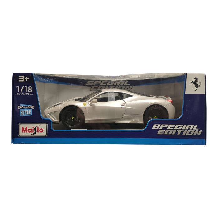 Maisto Special Edition 1/18 Scale Die Cast Metal, Ferrari 458 Speciale