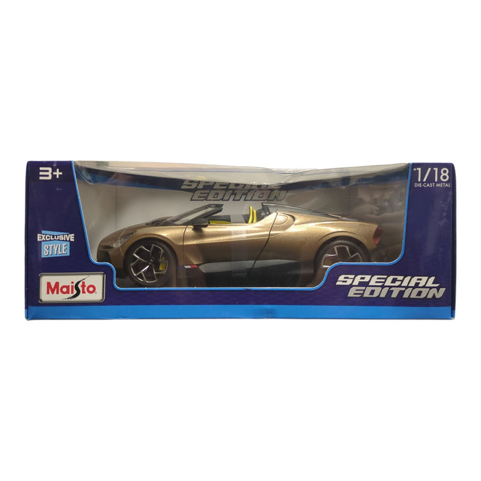 Maisto Special Edition 1/18 Scale Die Cast Metal, Bugatti Mistral