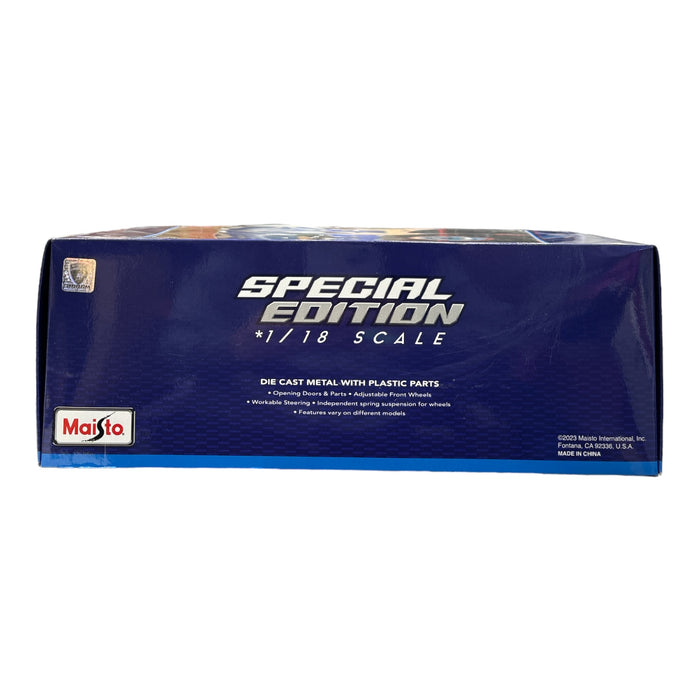 Maisto Special Edition Car 1/18 Die Cast Metal with Plastic Parts