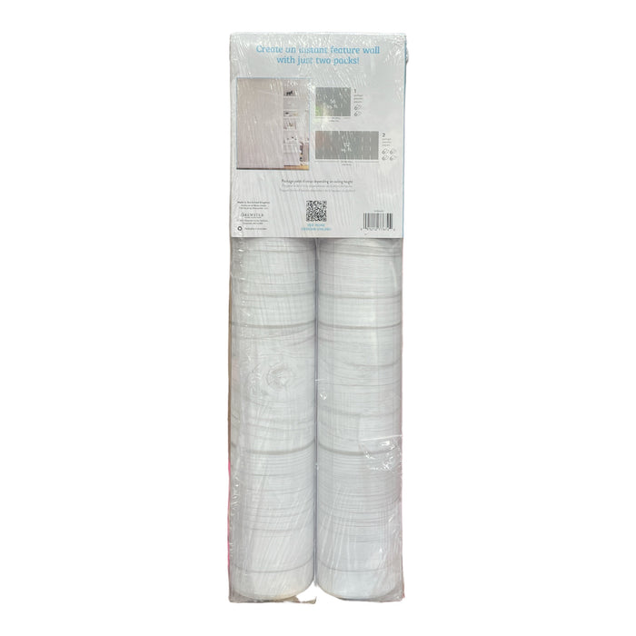 InHome Barnboard Peel & Stick Wallpaper, Set of 2 Rolls (20.5" x 16.5' Each)