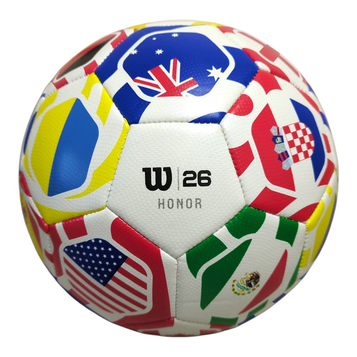 Wilson Honor Soccer Ball, Size 5, Multicolor