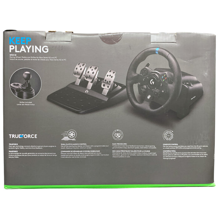 Logitech G923 SE Racing Steering Wheel, Pedals, & Shifter Combo for Xbox and PC