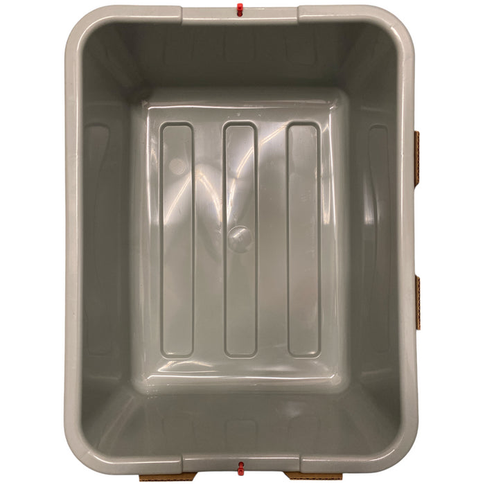 Cambro Large Capacity Bus Box, 21"x 15" x 7", 2pk, Grey