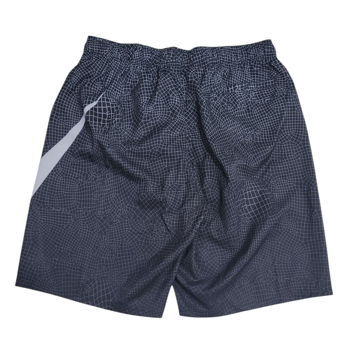 Nike Men's Large Swoosh Graphic 9" Elastic Waist Drawstring Swim Short