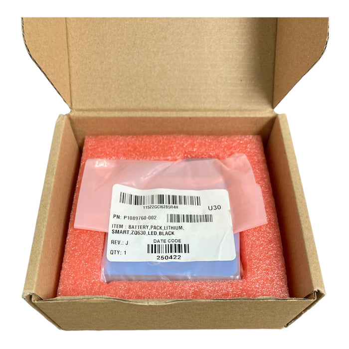 Zebra ZQ630 Mobile Printer Replacement Rechargeable Battery, BTRY-MPP-68MA1-01