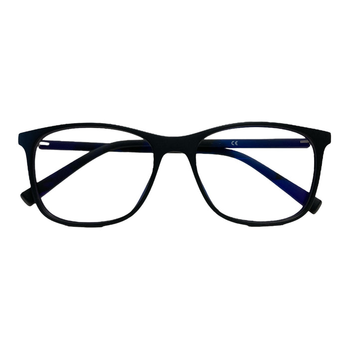 Eleveni Unisex Blue Light Blocking Lightweight Glasses, Black