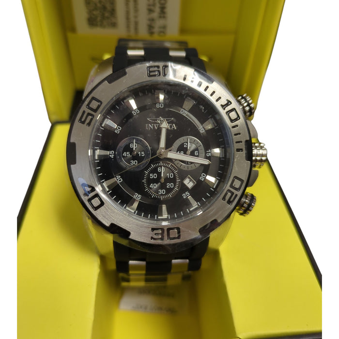 Invicta Men's Pro Diver SCUBA Watch, 50mm. Steel/Black, 22311