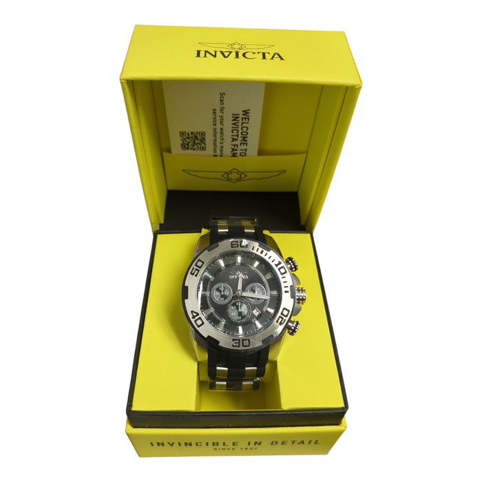 Invicta Men's Pro Diver SCUBA Watch, 50mm. Steel/Black, 22311