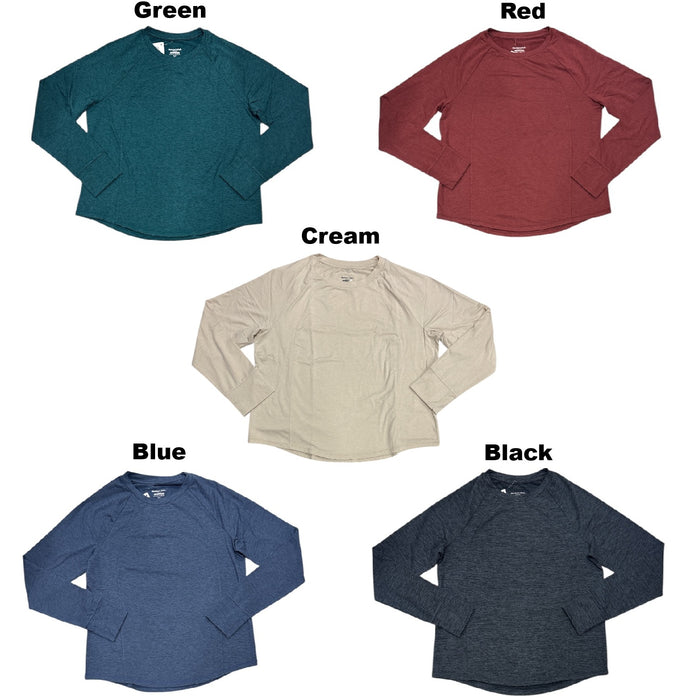 Member's Mark Women's Favorite Soft Relaxed Fit Long Sleeve Top
