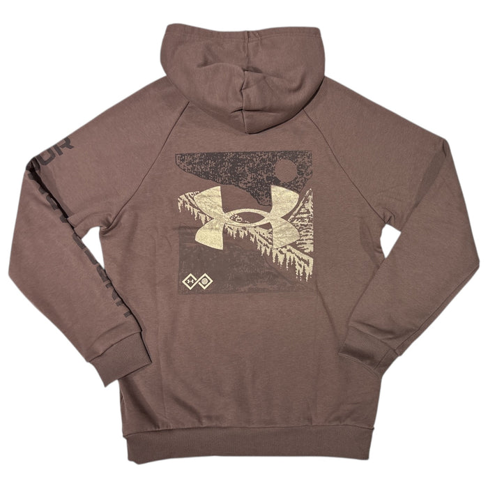 Under Armour Men's Rival Raglan Sleeve Graphic Fleece Hoodie, 6010690