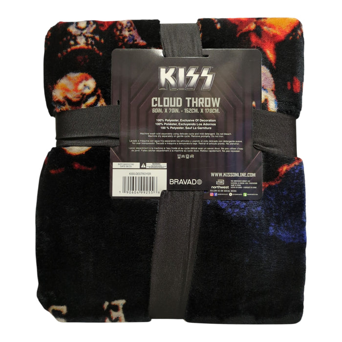 Classic Rock Band Luxury Cloud Fleece Throw Blanket, 60"x70"