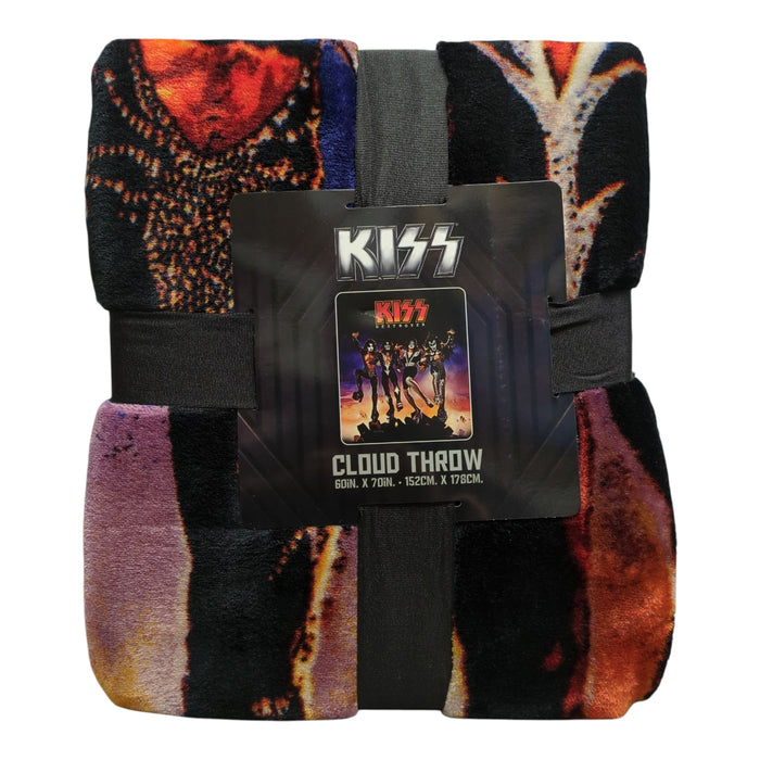 Classic Rock Band Luxury Cloud Fleece Throw Blanket, 60"x70"