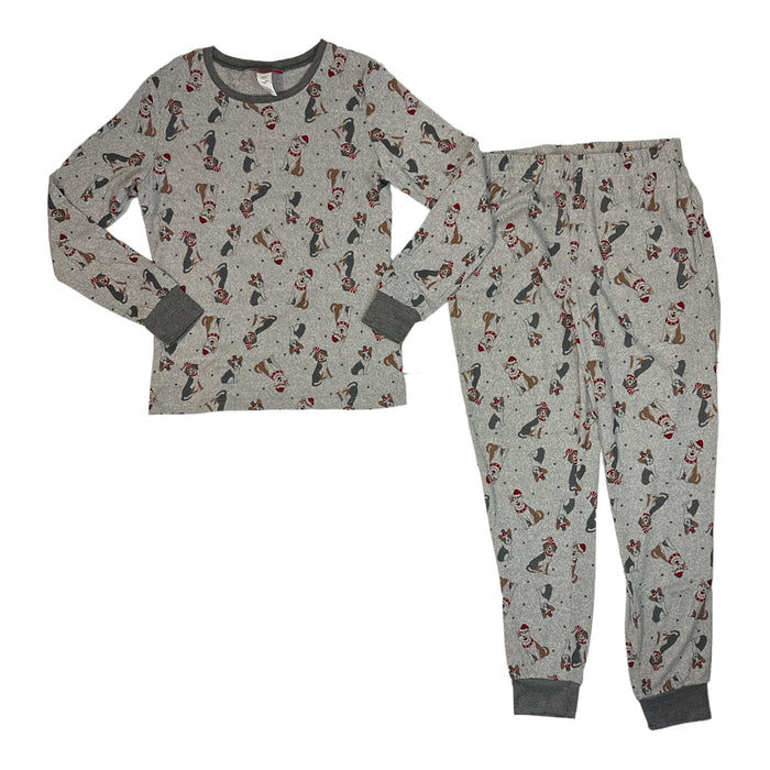 Holiday FamJams Women's 2-Piece Long Sleeve Top & Jogger Pajama Set