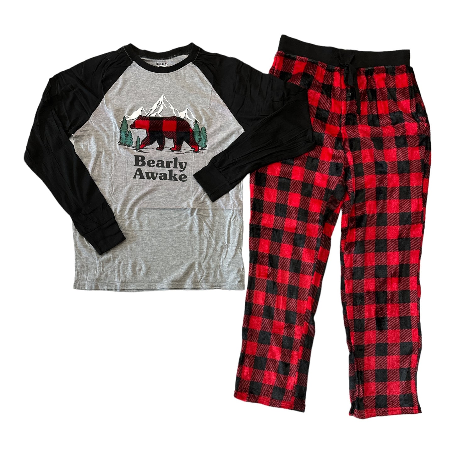 Holiday FamJams Men's Long Sleeve & Pant Pajama Set