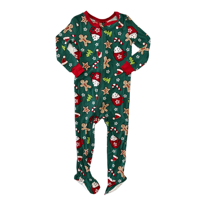 Holiday FamJams Baby & Toddler Unisex Long Sleeve Footed Pajamas