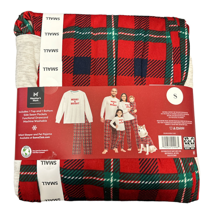 Member's Mark Men's Holiday Family Sleep Long Sleeve Pant Pajama