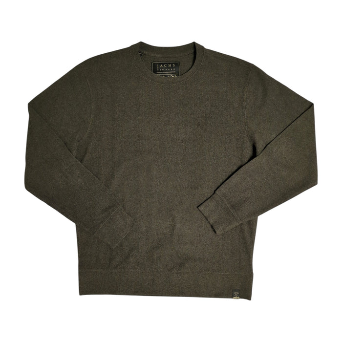 Jachs Men's Midweight Ultra Soft Relaxed Fit Crewneck Sweatshirt