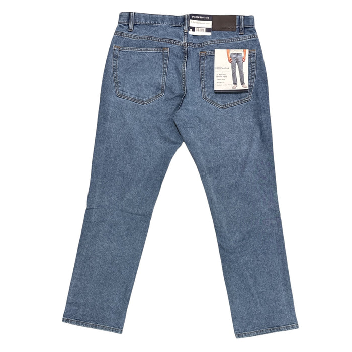 Jachs NY Men's Classic Fit Straight Leg 5 Pocket Denim Pant